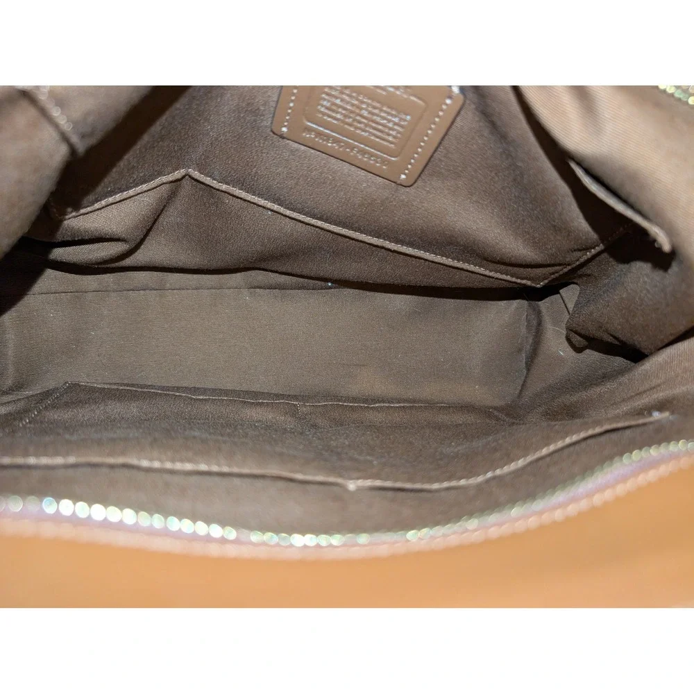 Coach Avary Tote Signature Canvas Leather Tote F48630